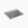 Kohler 25" top-/undermount single-bowl kitchen sink