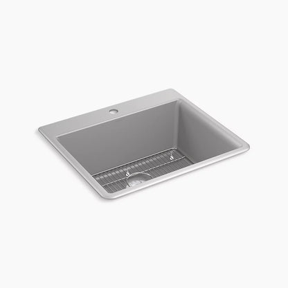 Kohler 25" top-/undermount single-bowl kitchen sink
