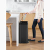 Kohler Dual-compartment step trash can