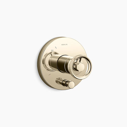 Kohler Rite-Temp® valve trim with Industrial handle and diverter