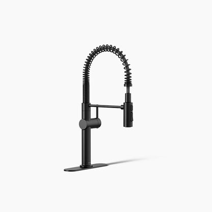 Kohler Semi-professional kitchen sink faucet with three-function sprayhead