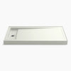 Kohler 60" x 34" alcove shower base, left drain