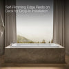 Kohler Mariposa 72-1 36-1 Heated Bubblemassage Air Bath 4 x 36-Inch Drop-In Bathtub