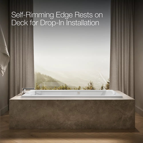 Kohler Mariposa 72-1 36-1 Heated Bubblemassage Air Bath 4 x 36-Inch Drop-In Bathtub