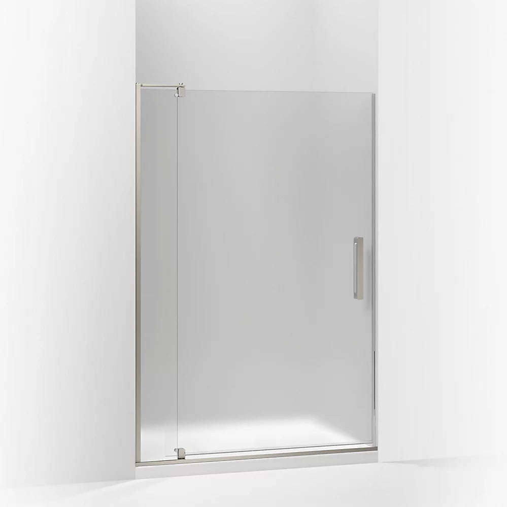 Kohler Pivot shower door, 70" H x 39-1/8 - 44" W, with 5/16" thick Frosted glass