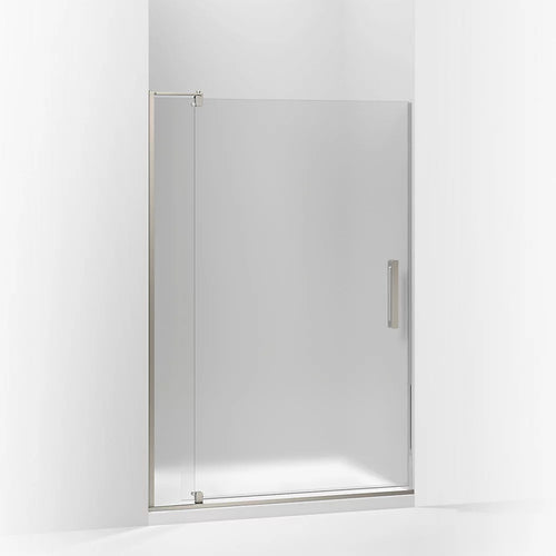 Kohler Pivot shower door, 70" H x 39-1/8 - 44" W, with 5/16" thick Frosted glass