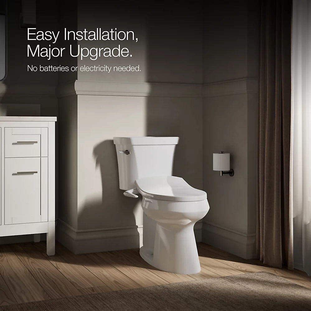 Kohler Elongated manual bidet toilet seat