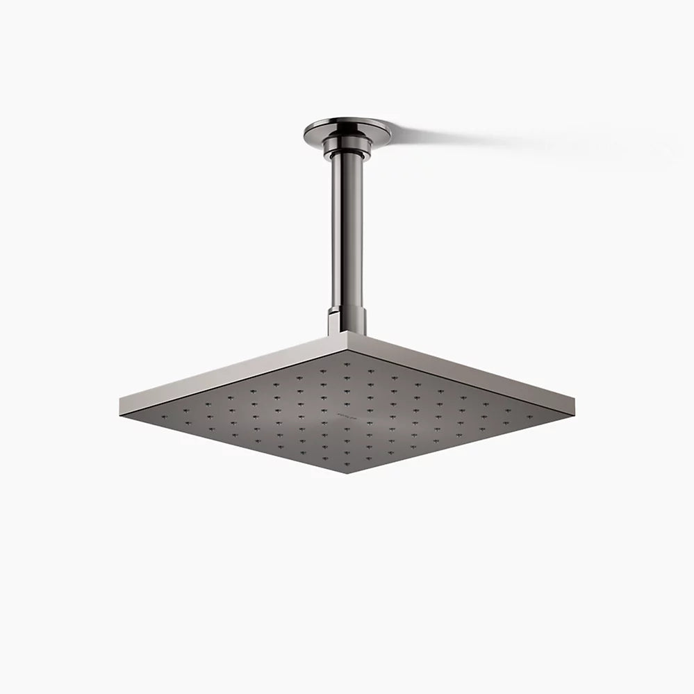 Kohler Square 8" single-function rainhead, 1.75 gpm