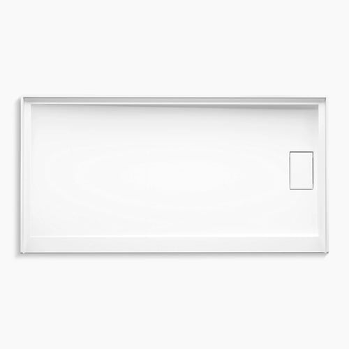 Kohler 66" x 34" alcove shower base, right drain