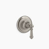 Kohler MasterShower® transfer valve trim with lever handle