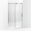 Kohler 78" H sliding shower door with 3/8"-thick glass