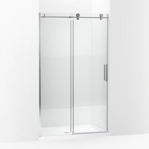 Kohler 78" H sliding shower door with 3/8"-thick glass