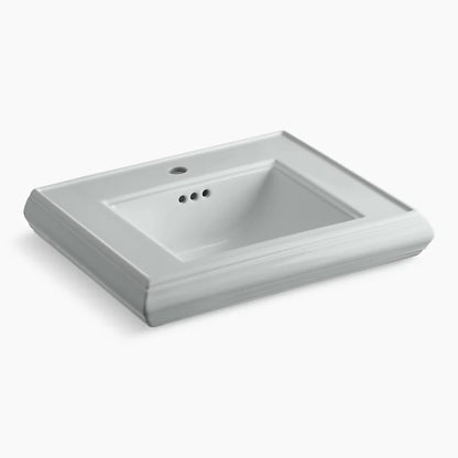Kohler Pedestal/console table bathroom sink basin with single faucet-hole drilling