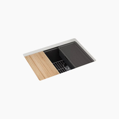 Kohler 27" undermount single-bowl workstation kitchen sink