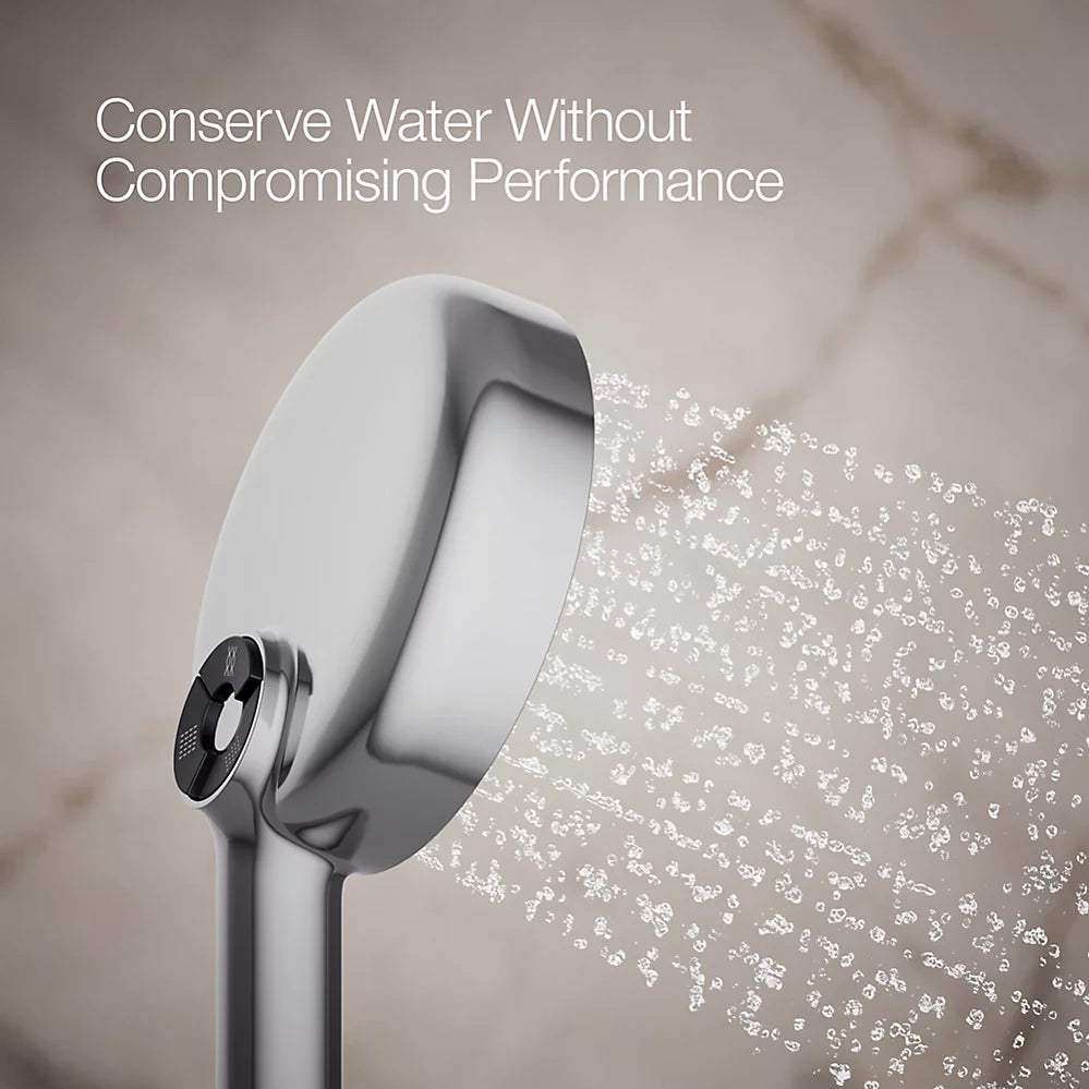 Kohler Round three-function handshower, 1.75 gpm