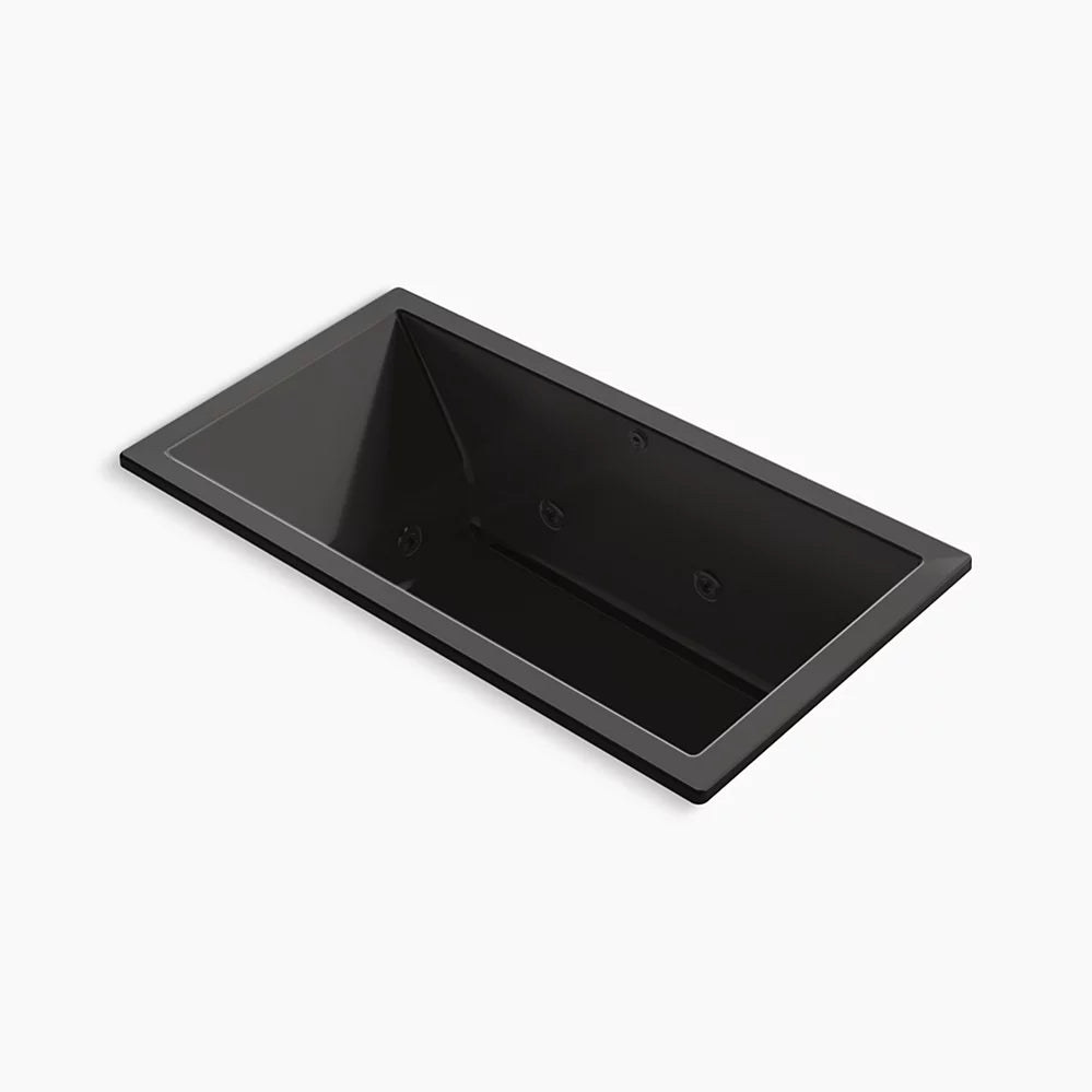 Kohler 60" x 32" drop-in heated whirlpool bath