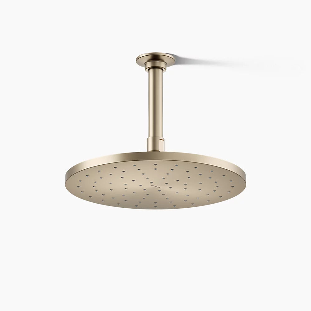 Kohler Round 10" single-function rainhead, 2.5 gpm
