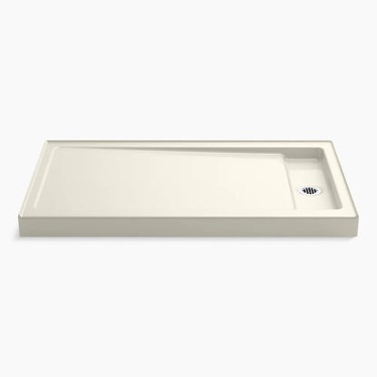 Kohler 60" x 34" alcove shower base, right drain