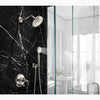 Kohler Rite-Temp® valve trim with push-button diverter and lever handle