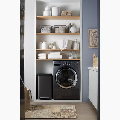 Kohler 8-gallon loft stainless steel step trash can