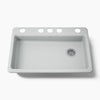Kohler Riverby® 33" undermount single-bowl kitchen sink