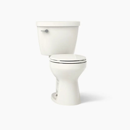 Kohler Two-piece round-front toilet, 1.28 gpf