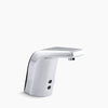 Kohler Touchless single-hole lavatory faucet with Insight™ sensor technology and temperature mixer, HES-powered, 0.5 gpm