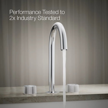 Kohler Deck-mount bath faucet handles with Oyl design
