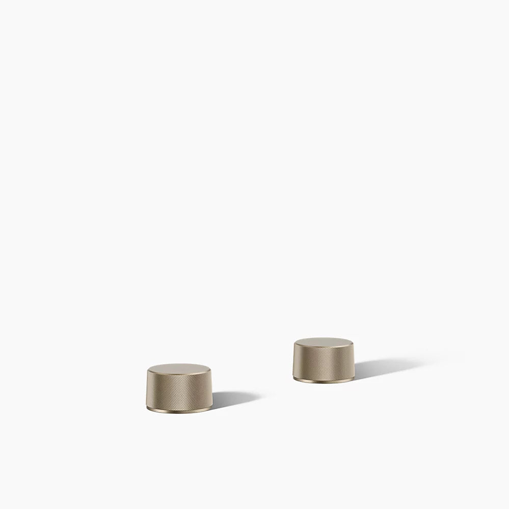 Kohler Deck-mount bath faucet handles with Oyl design