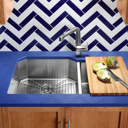 Kohler 35-1/2" undermount double-bowl kitchen sink
