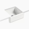 Kohler 23-1/2" undermount single-bowl farmhouse kitchen sink
