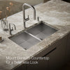 Kohler Vault™ 32" undermount double-bowl kitchen sink