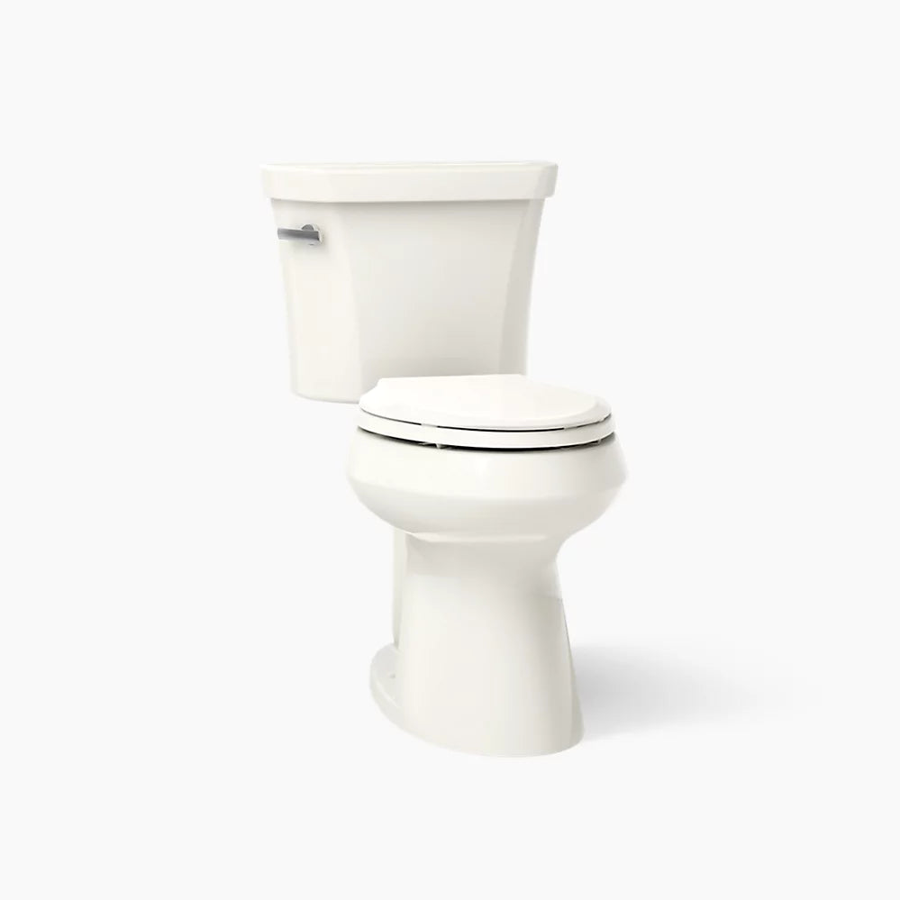 Kohler Two-piece elongated toilet with concealed trapway, 1.28 gpf