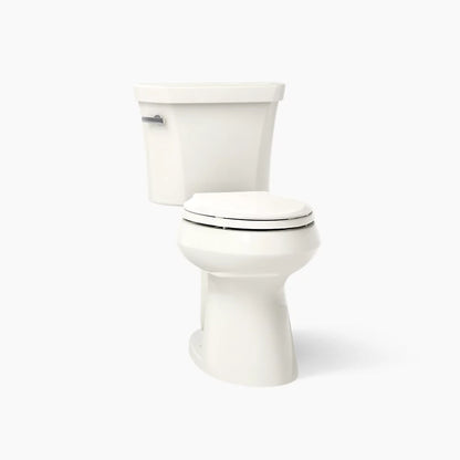 Kohler Two-piece elongated toilet with concealed trapway, 1.28 gpf