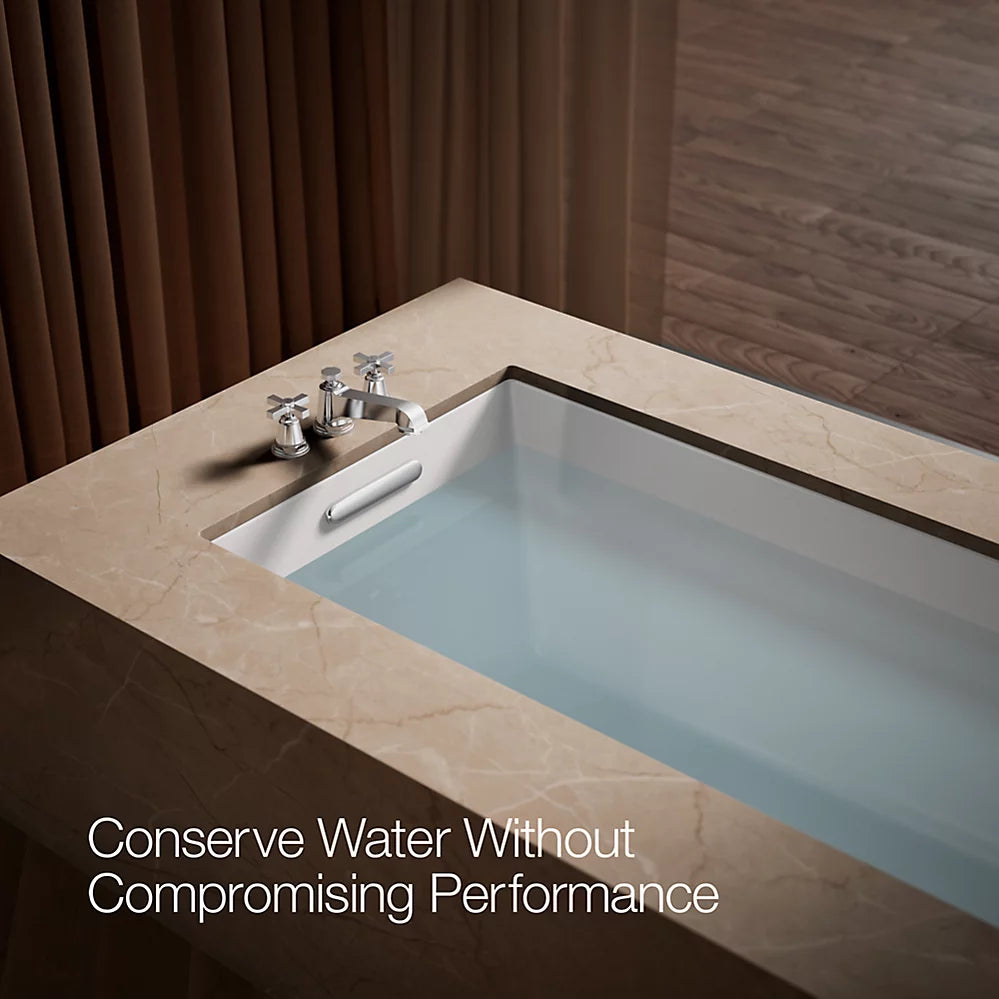Kohler Deck-mount bath faucet trim with cross handles