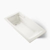 Kohler Archer Heated Bubblemassage Air Bath 72 x 36-Inch Drop-In Bathtub