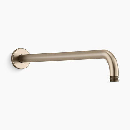 Kohler 19" wall-mount single-function rainhead arm and flange