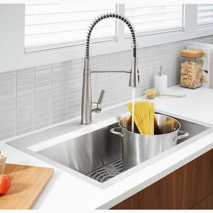 Kohler 33" top-/undermount single-bowl kitchen sink kit