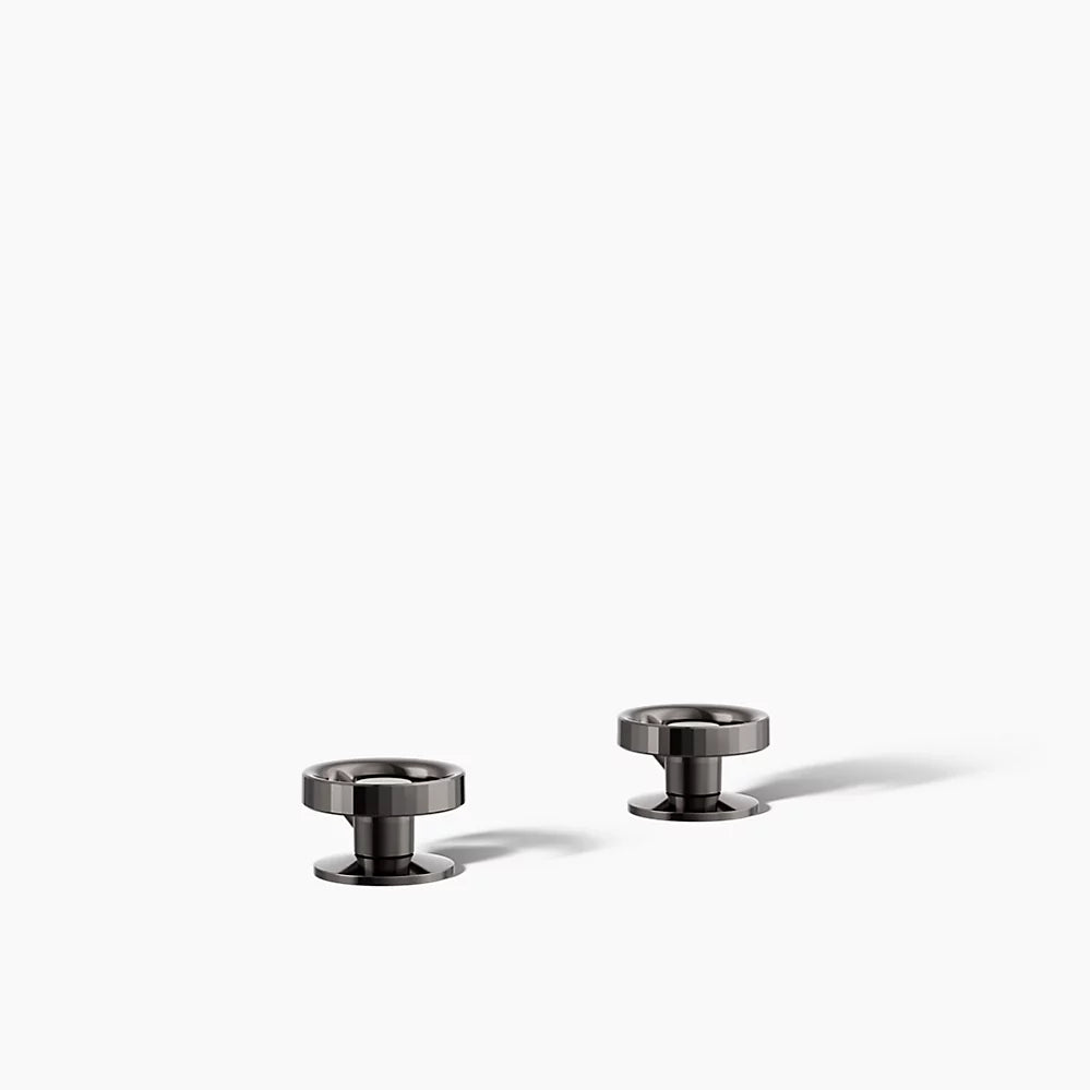 Kohler Deck-mount bath faucet handles with Industrial design
