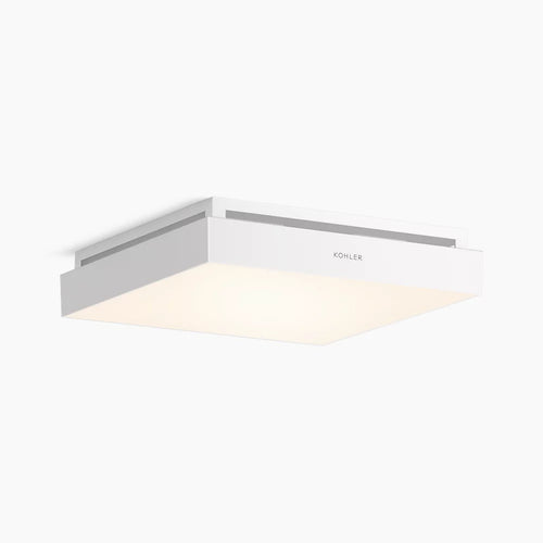 Kohler 13-7/8" x 13-7/8" bathroom exhaust fan with light