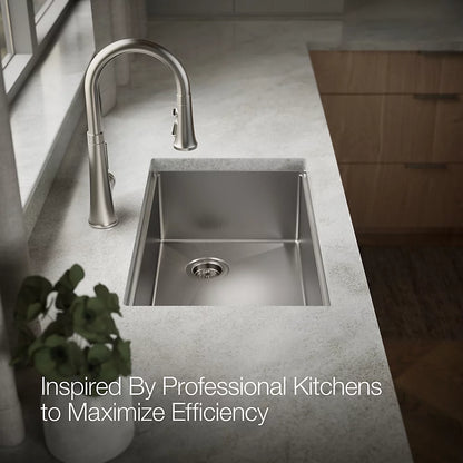Kohler Strive® 29" undermount single-bowl workstation kitchen sink