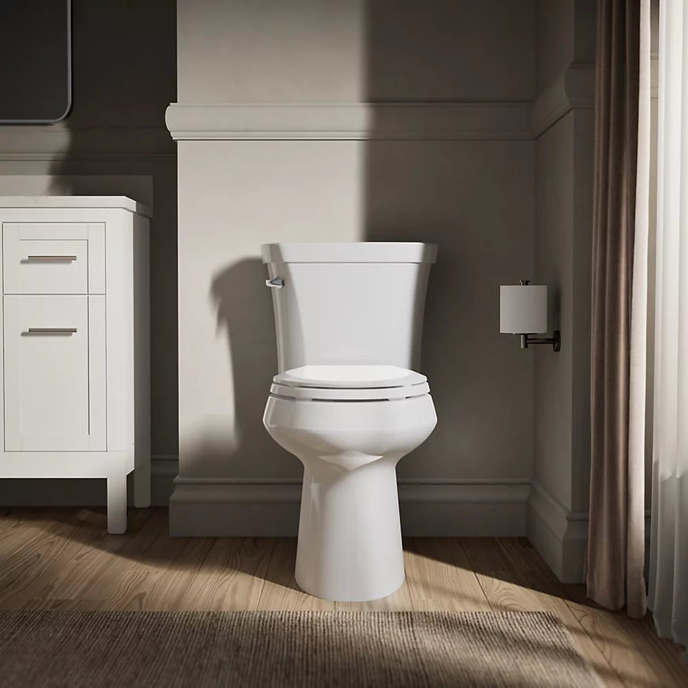 Kohler Two-piece elongated toilet, 1.0 gpf