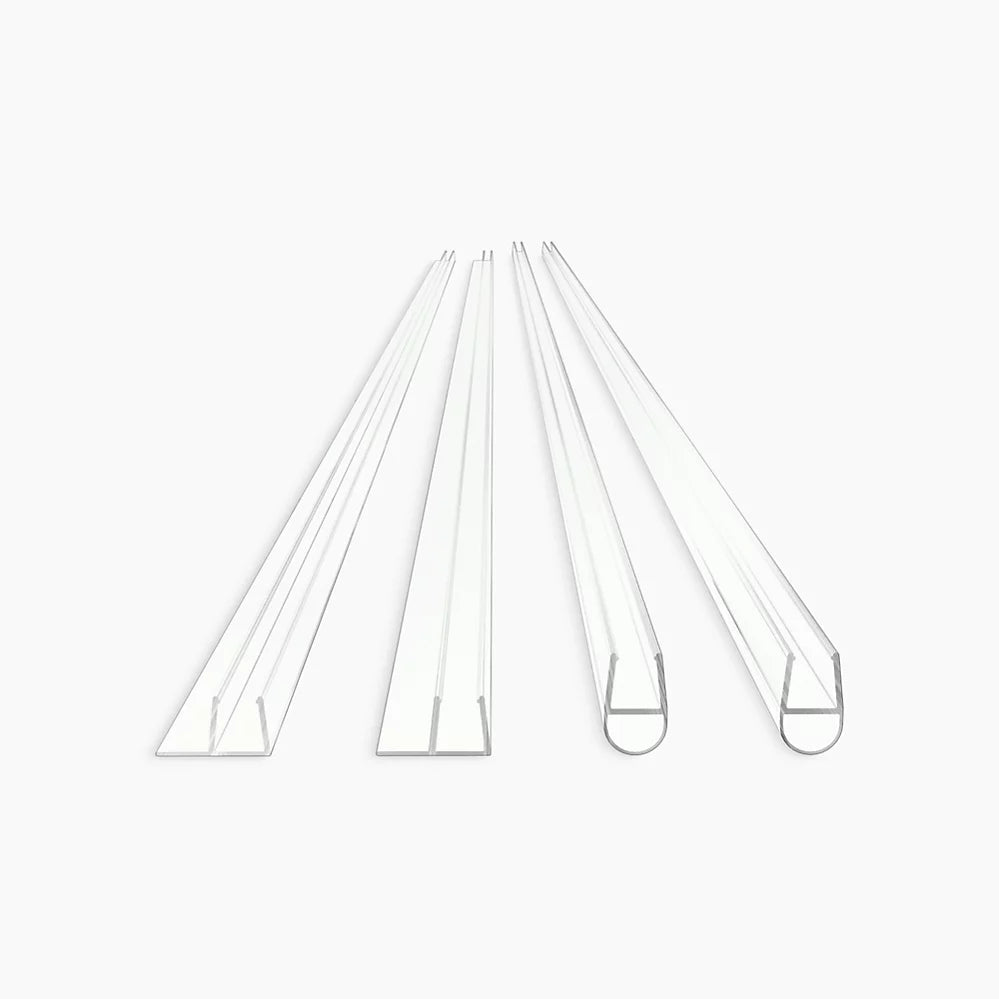 Kohler Sliding bath or shower door seal kit for 3/8"-thick glass