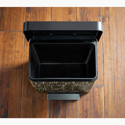 Kohler 8-gallon stainless steel step trash can
