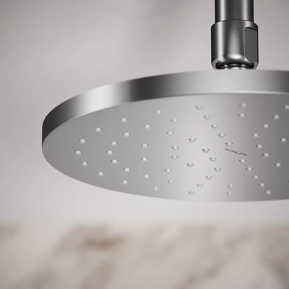 Kohler Round 8" single-function rainhead, 1.75 gpm