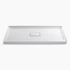 Kohler 60" x 36" alcove shower base, center drain