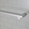 Kohler Sliding shower door, 70" H x 56-5/8 - 59-5/8" W, with 5/16" thick Crystal Clear glass