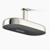 Kohler Oblong 18" two-function rainhead, 2.5 gpm