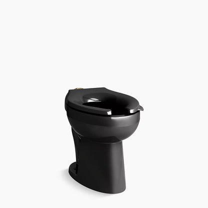 Kohler Highcliff™ Ultra Floor-mount top spud flushometer bowl with bedpan lugs