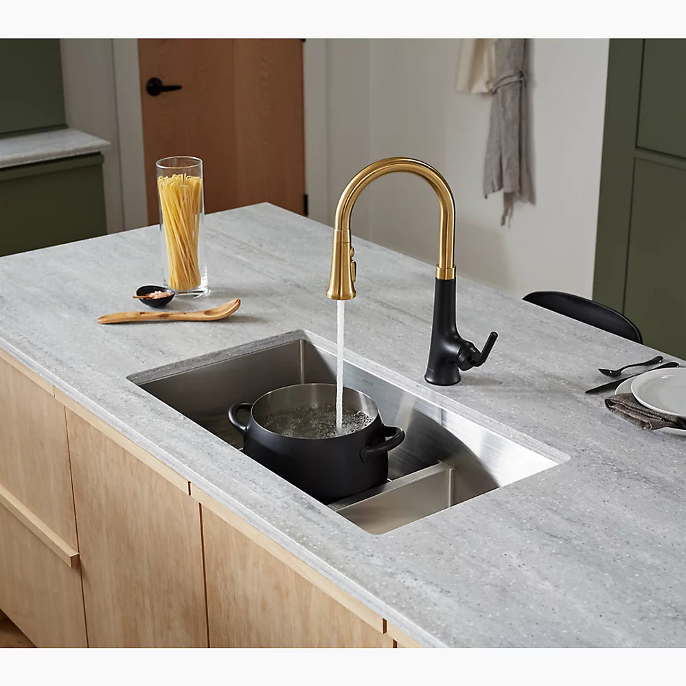 Kohler Smart Divide® 32" undermount double-bowl kitchen sink